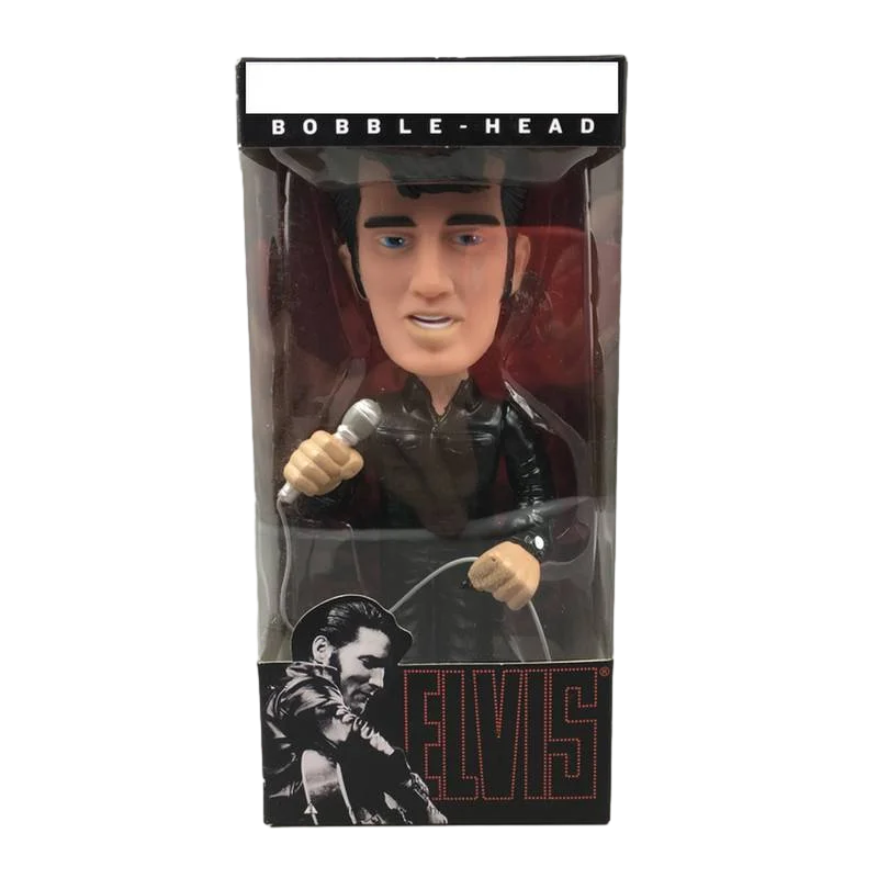 Nodding Elvis Shake Head Dolls Dashboard Car Decoration Accessories Auto Bobble Head Toy for Automoibles Car-styling