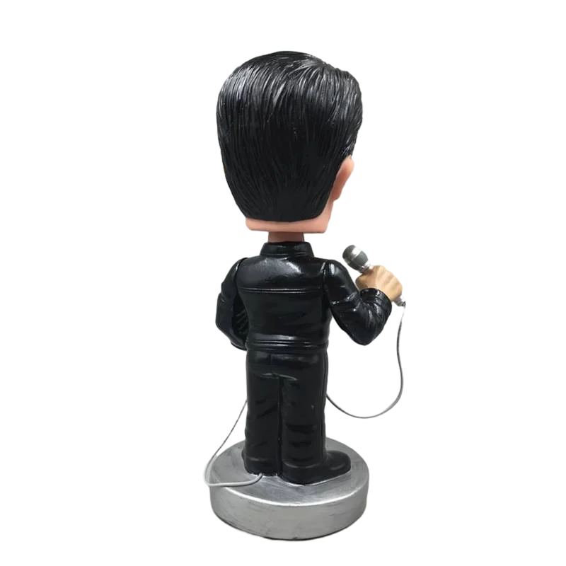Nodding Elvis Shake Head Dolls Dashboard Car Decoration Accessories Auto Bobble Head Toy for Automoibles Car-styling