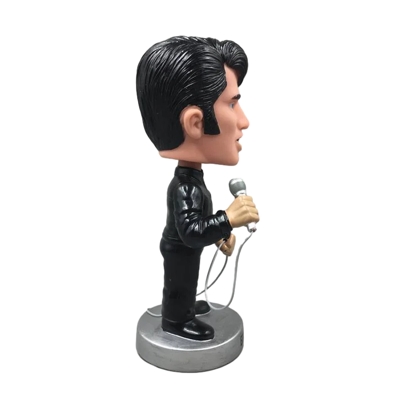 Nodding Elvis Shake Head Dolls Dashboard Car Decoration Accessories Auto Bobble Head Toy for Automoibles Car-styling
