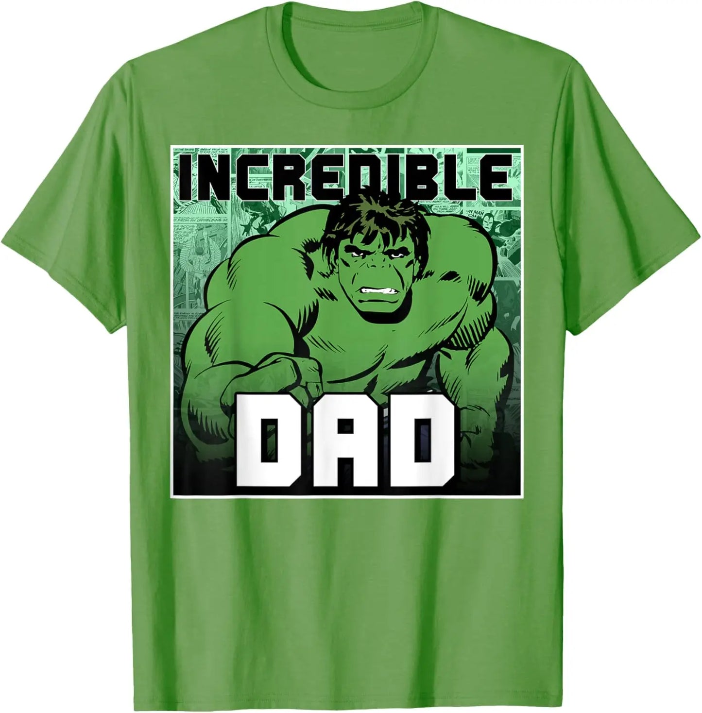 Marvel Comics Avengers Father's Day Hulk Incredible Dad T-Shirt