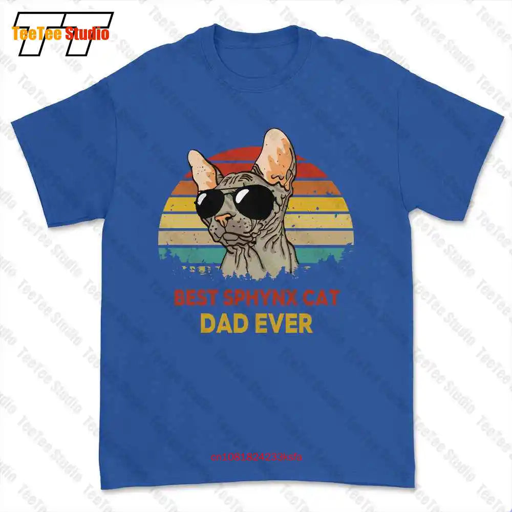 Best Sphynx Cat Dad Ever Sphynx Cat Hairless T-shirt