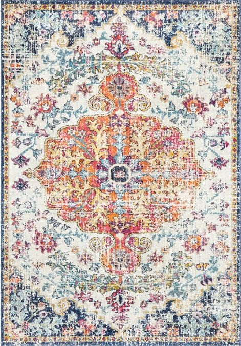 White Transitional Rug 330x240cm – Rectangle