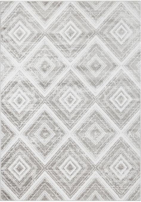 Silver Modern Rug 230x160cm – Rectangle