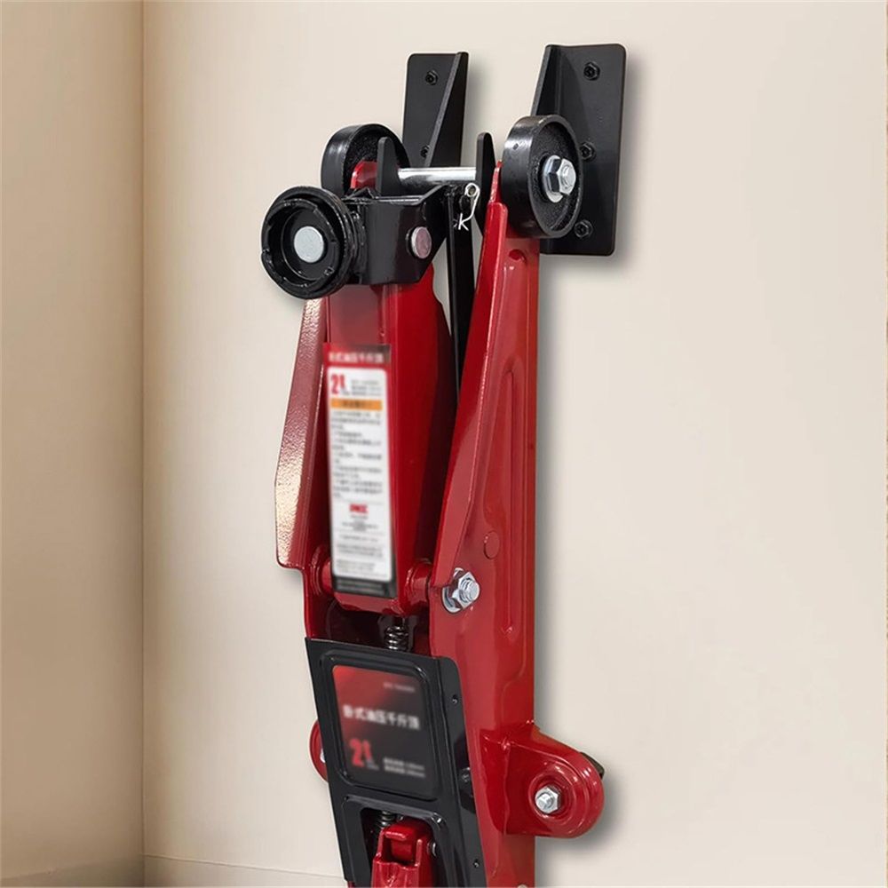 Heavy-Duty Wall Mount Floor Jack Holder – Steel Storage Rack