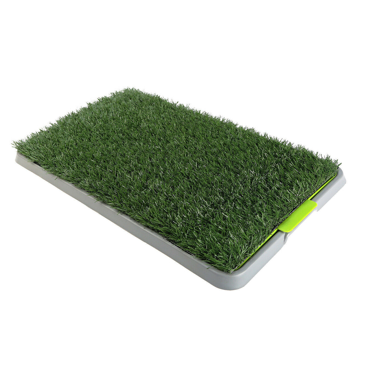 Indoor Dog Toilet Grass Potty Mat with 3 Grass Pads and Tray