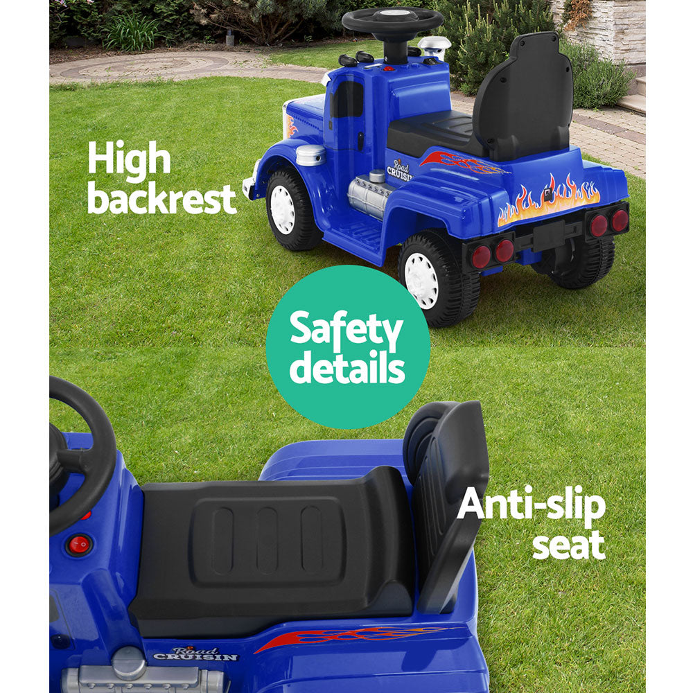 Ride On Cars Kids Electric Toys Car Battery Truck Children's Motorbike Toy Blue