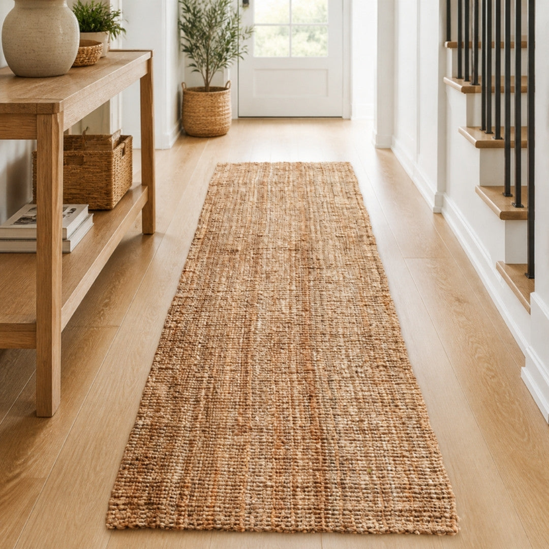 Natural Jute Runner Rug 300cm