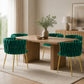 Emerald Green Velvet Dining Chairs