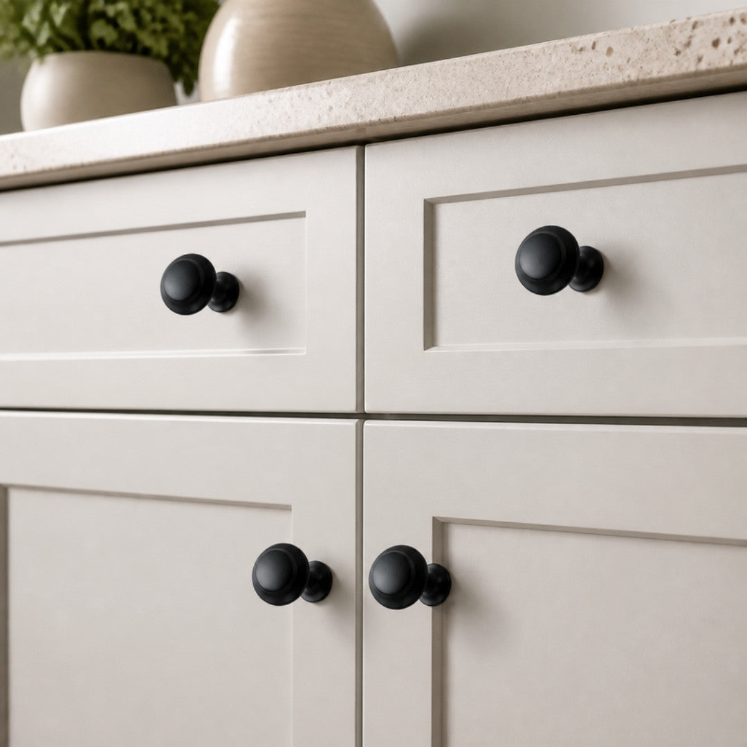 Black Cabinet Knobs