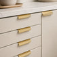 Brushed Gold Concealed Cabinet Handles