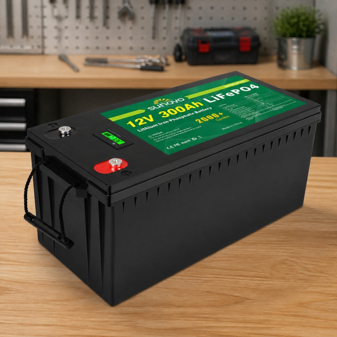 12V 300Ah LiFePO4 Lithium Battery