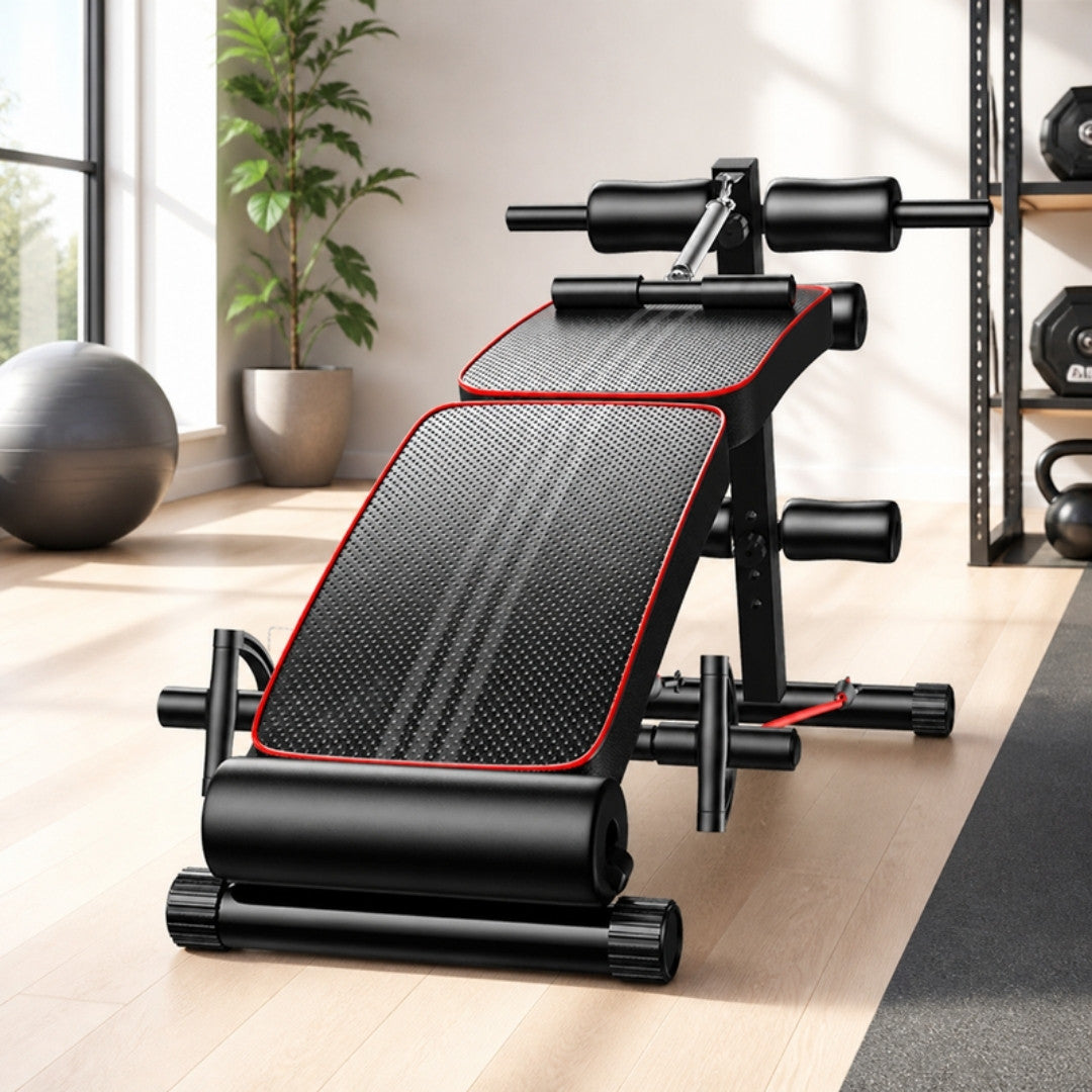 Foldable Adjustable Sit-Up Bench