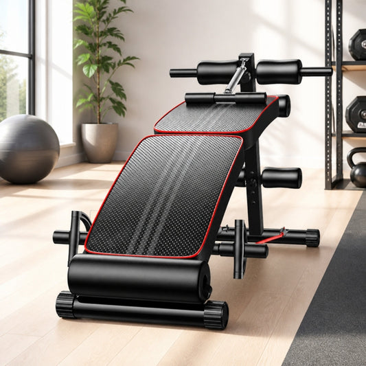 Foldable Adjustable Sit-Up Bench