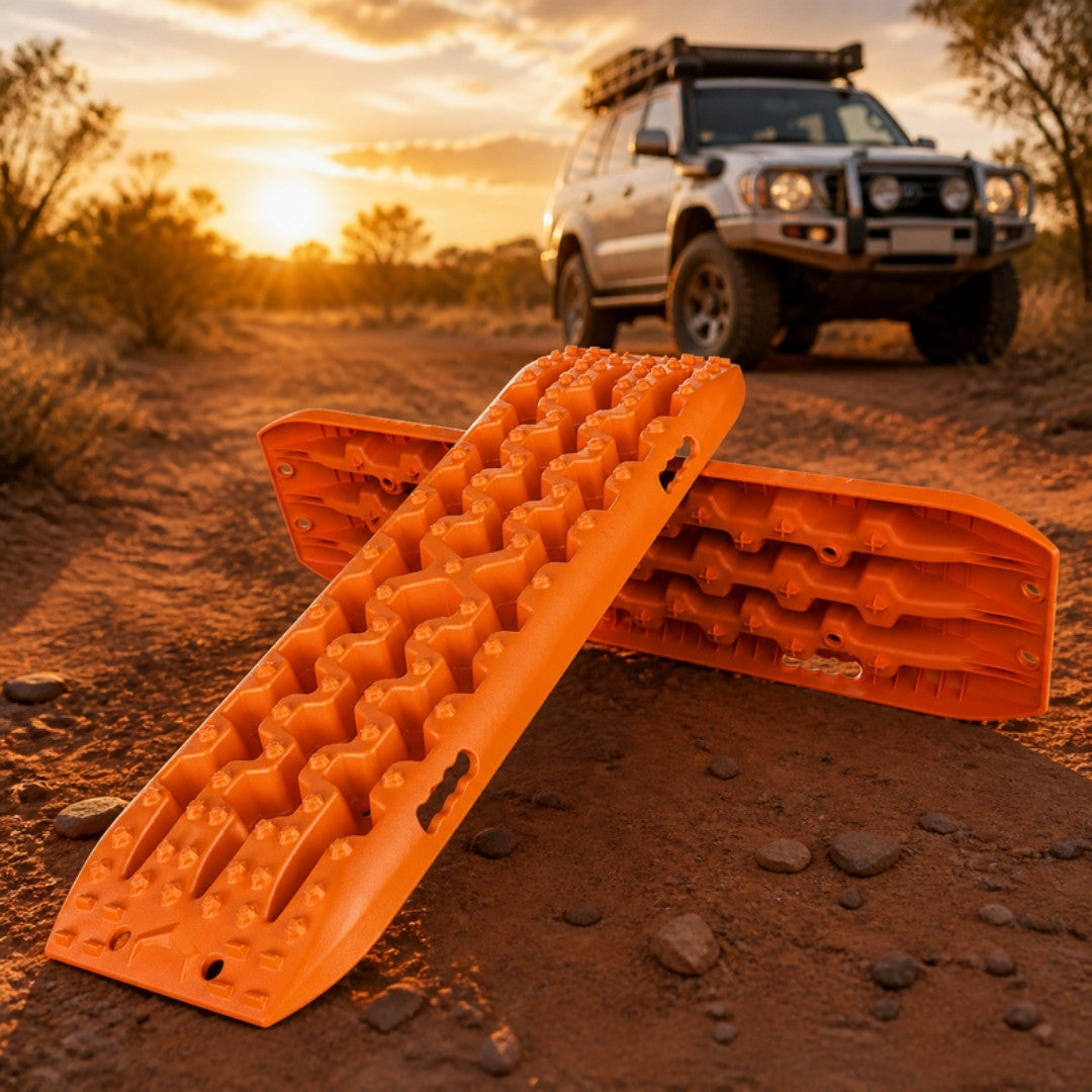 Recovery tracks 2 pack on an outback track