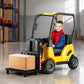 Ride-on forklift