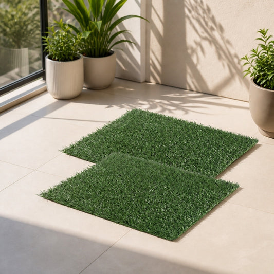 Artificial grass mats x2
