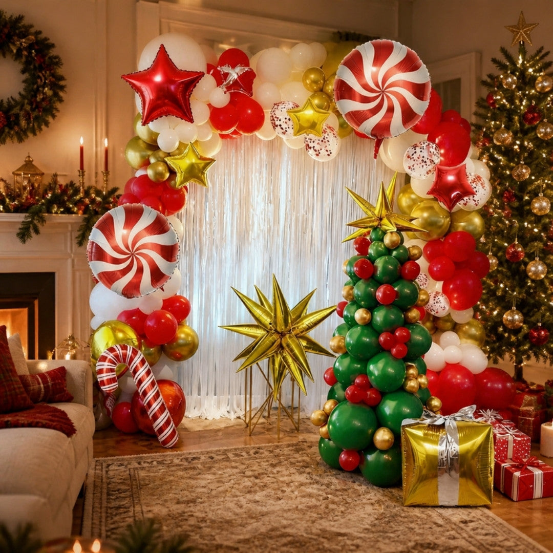 Christmas balloon bundle