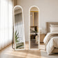 LED floor mirror
