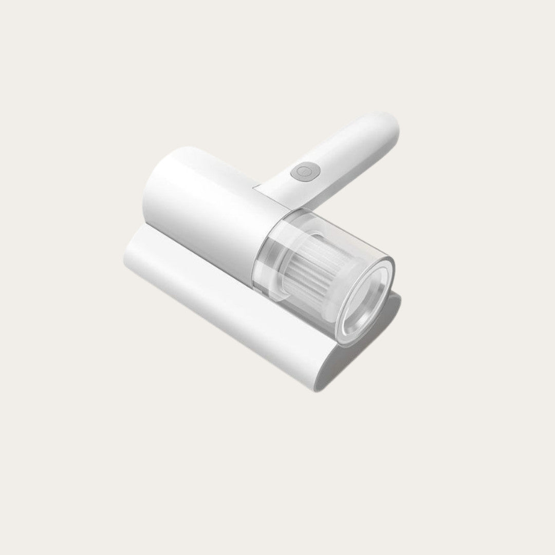 Cordless UV-C dust mite vacuum
