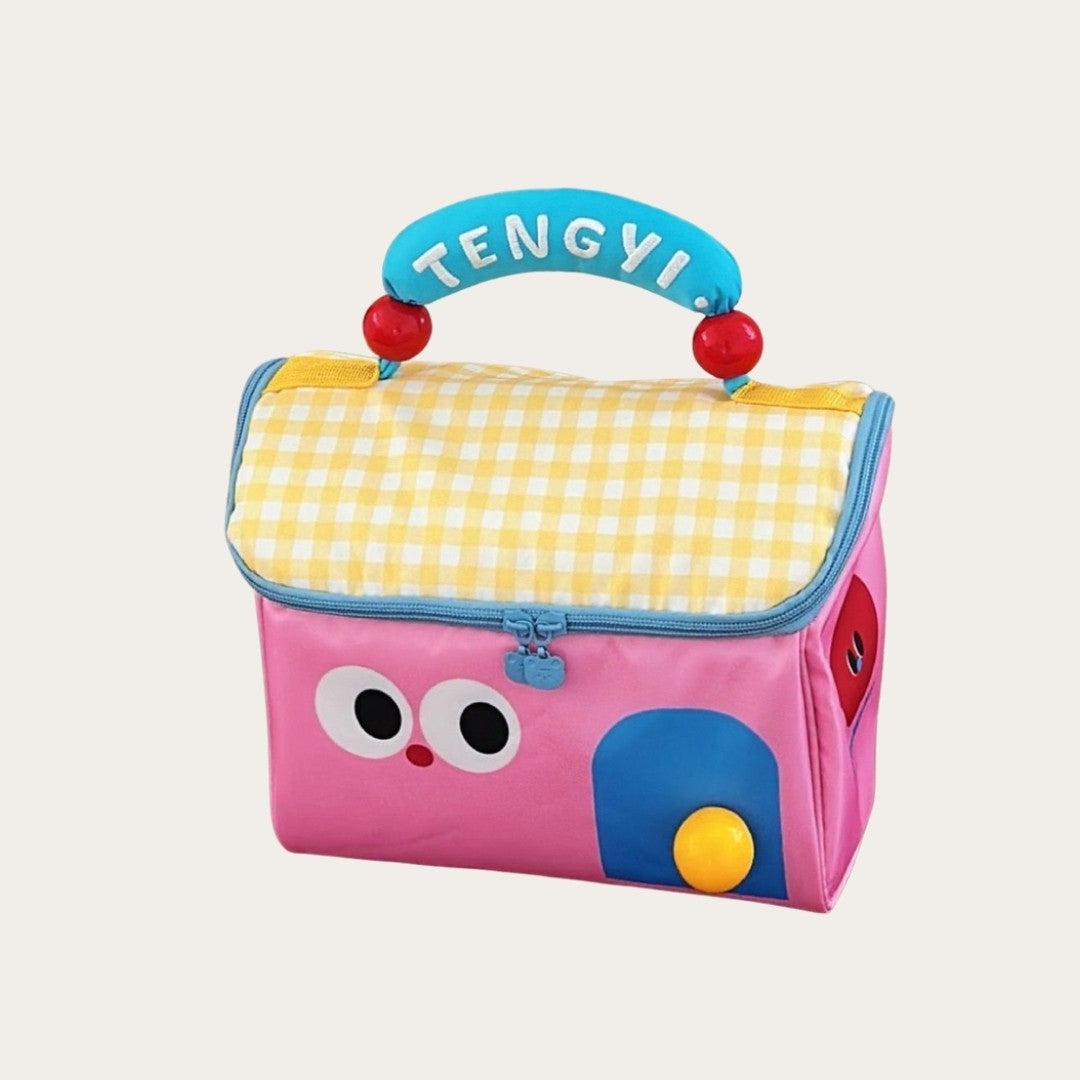 Insulated lunch bag pink