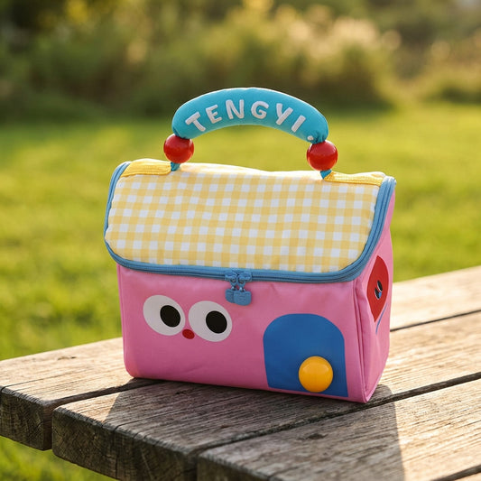 Insulated lunch bag pink
