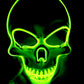 Halloween Skeleton Mask LED Glow Scary Mask