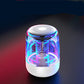 Portable Speakers Bluetooth Column Wireless Bluetooth Speaker Powerful Bass Radio with Variable Colour LED Light