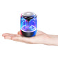 Portable Speakers Bluetooth Column Wireless Bluetooth Speaker Powerful Bass Radio with Variable Colour LED Light