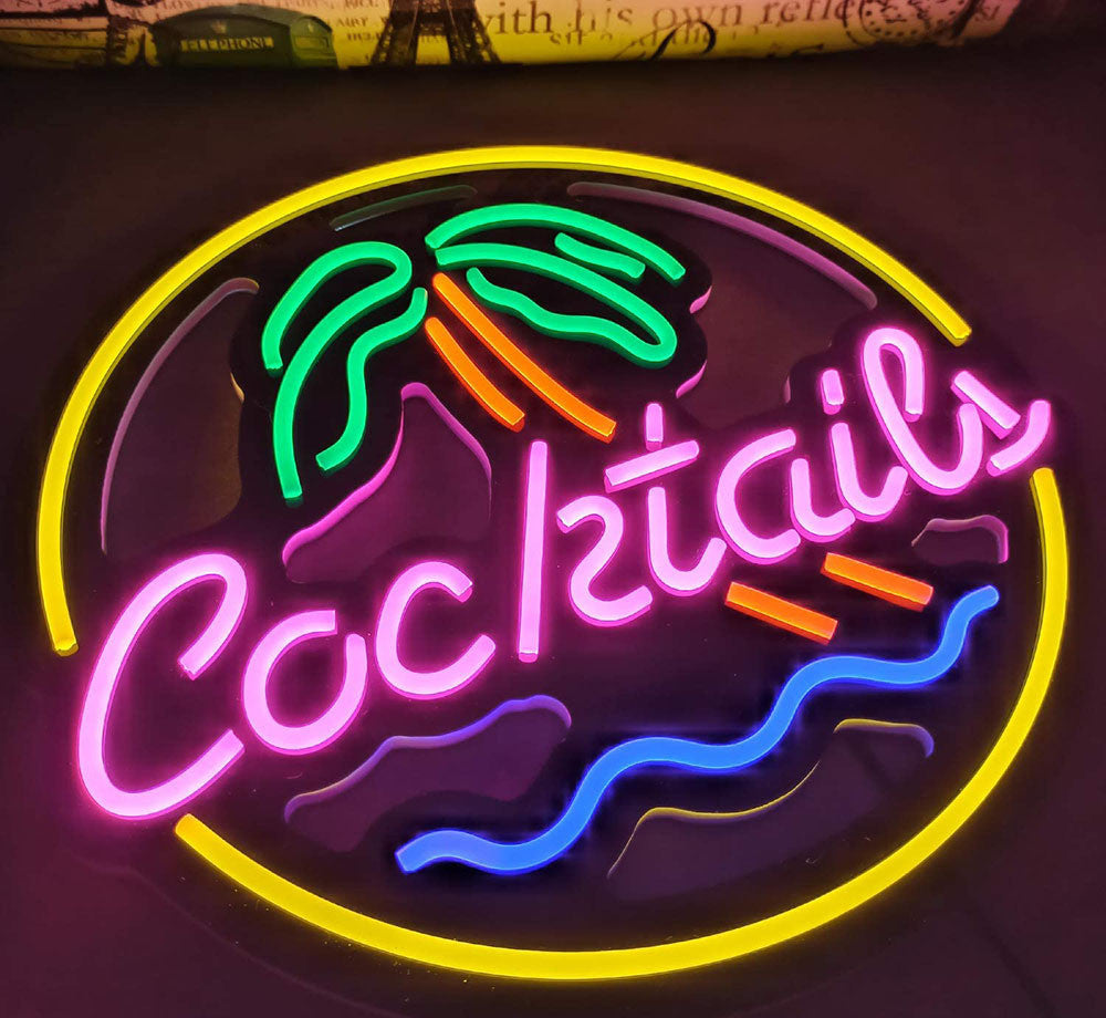 Advertising Lights, Neon Cocktail