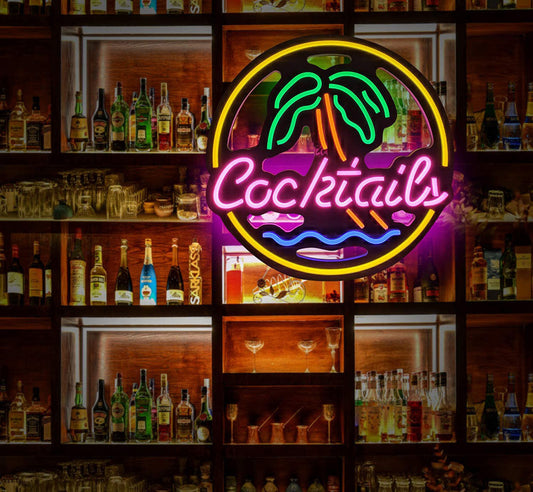 Advertising Lights, Neon Cocktail