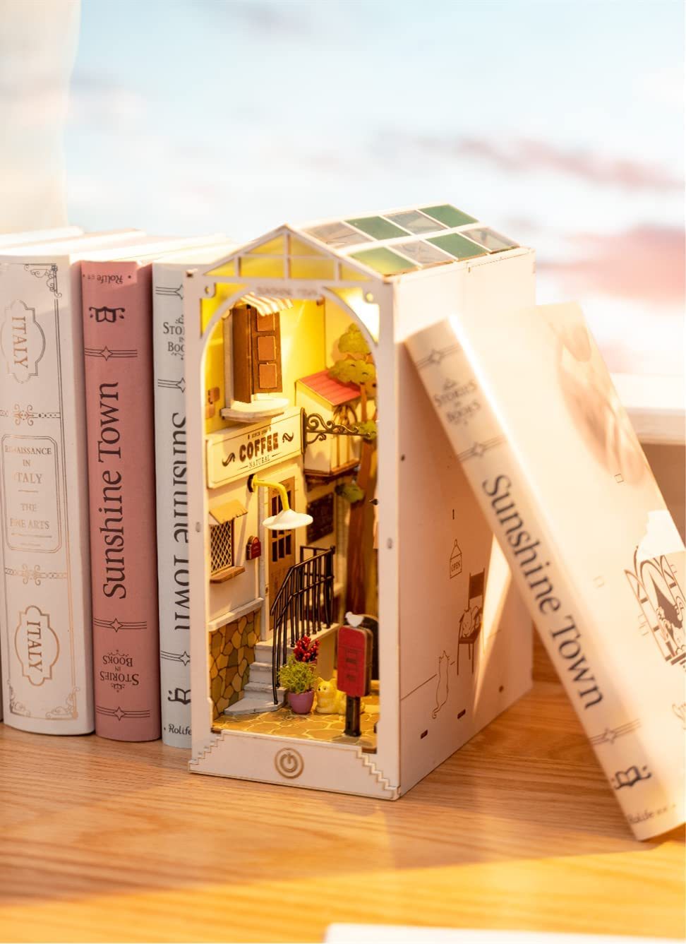 Book Nooks Series Stories In Books 4 Kinds DIY Wooden Miniature House Furniture