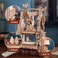 3D Wooden Puzzle Model Printing Press Mechanical Gears Teen Xmas Gift LK602