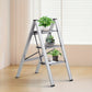 2 Step Ladder/ 3 Step Ladder Aluminum, Lightweight Folding Ladder 2/3 Step With Wide Anti-Slip Pedal, 330 Lbs 150KG Capacity Household Office Portable Stepladder, Portable Stepladder Non-Slip Step Stool For Household Office H