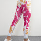 Tie Dye Yoga Pants Women's High Waist Hip Lift Fitness Running Outerwear