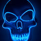 Halloween Skeleton Mask LED Glow Scary Mask