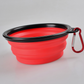 Folded Silicone Pet Dog Bowl