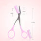 Beauty tools eyebrow scissors with eyebrow comb