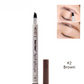 Waterproof Natural Eyebrow Pen Four-claw Eye Brow Tint Fork Tip Eyebrow Tattoo Pencil