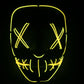 Halloween Led Glowing Full Face Mask