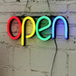 Luminous Word Neon Sign