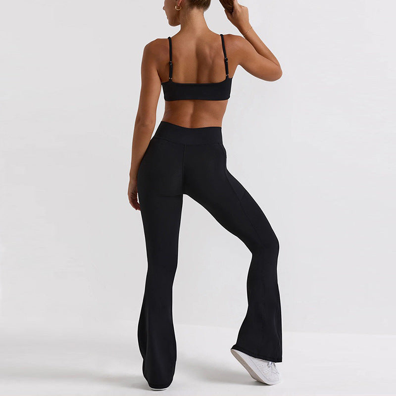 Women's Outdoor Sports Loose Yoga Bootleg Pants