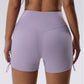 Women's Sports Shorts Yoga Pants High Elastic Butt-lift Underwear