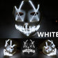 Halloween Led Glowing Full Face Mask