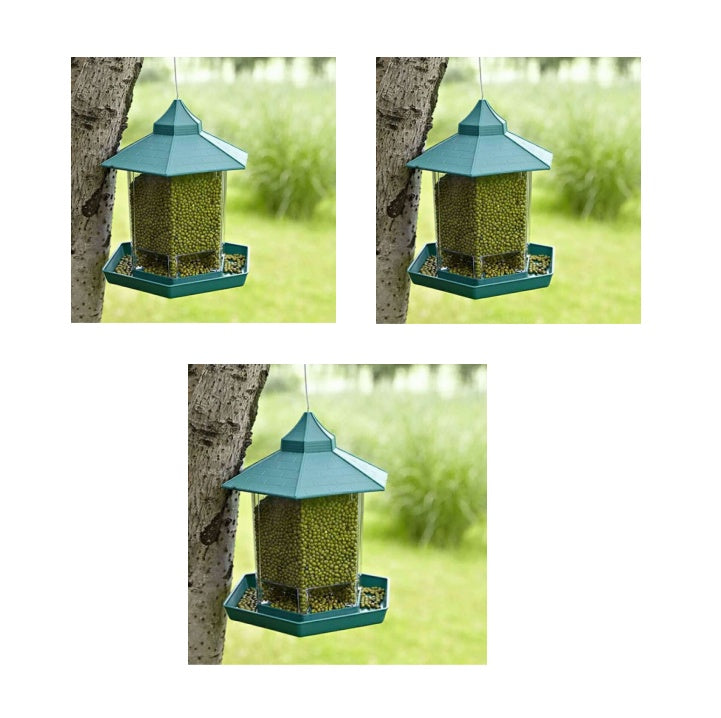 Waterproof hanging bird food box