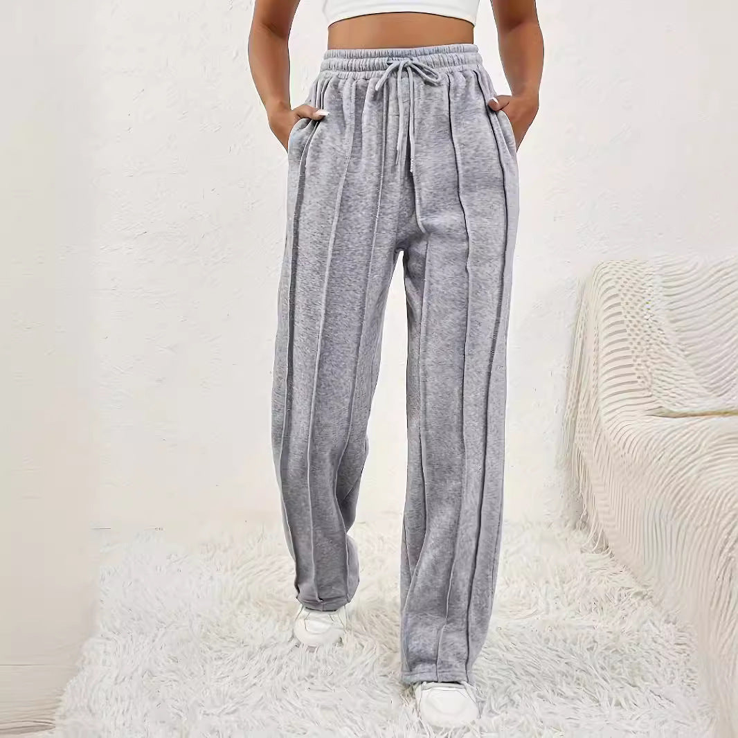 Sweatpants Women's High Waist Wide Leg Loose