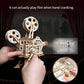 3D Wooden Puzzles Vitascope Mechanical Building Kits Movie Projector Toys