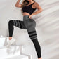 Seamless Hip Raise Fitness Pants Belly Contracting And Close-fitting High Waist Yoga Pants