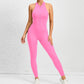 Women's Zipper Aerial Yoga Jumpsuit