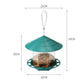 Outdoor Garden Hanging Transparent Bird Feeder