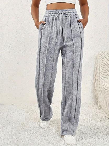 Sweatpants Women's High Waist Wide Leg Loose